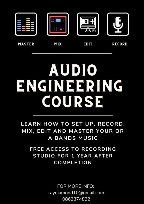 Audio Engineering Course Sem 1 Wednesday