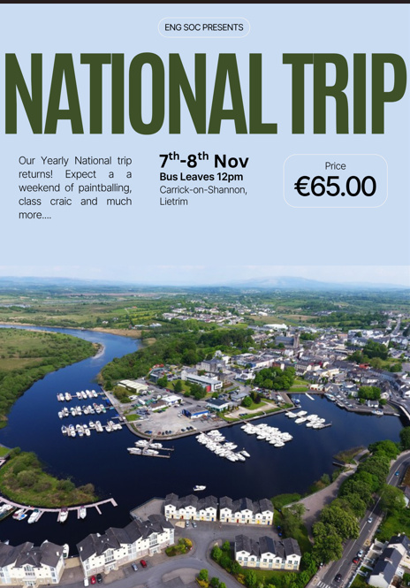 EngSoc Carrick-on-Shannon Trip