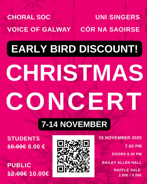 Choral Soc Christmas Concert Early Bird