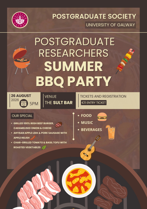 Summer BBQ for Postgrad Researchers