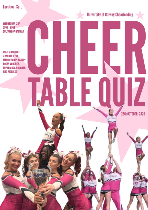 Cheer Table Quiz